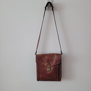 Well-Worn In Vintage Leather Bag/Purse